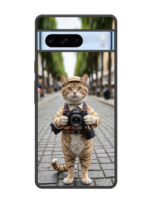Google Pixel 8 Pro Cat as Cameraman