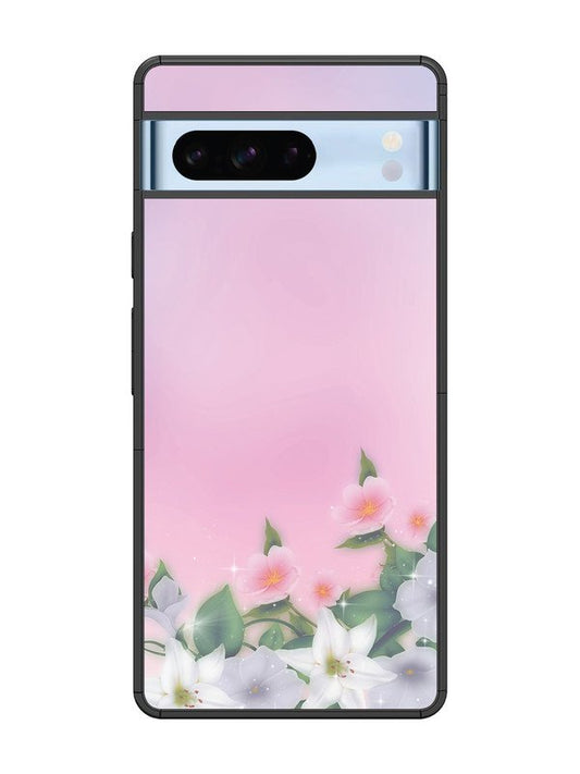 Google Pixel 8 Pro Pink Floral Elegance