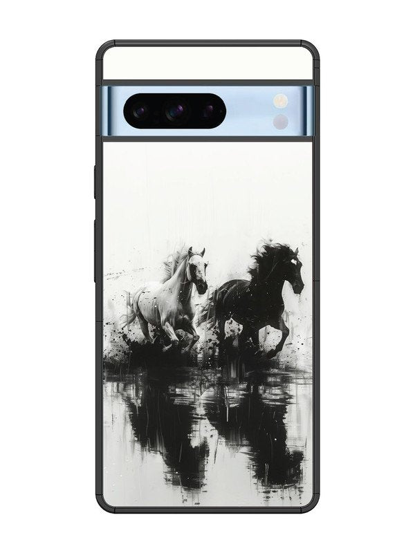 Google Pixel 8 Pro Black & White Horse