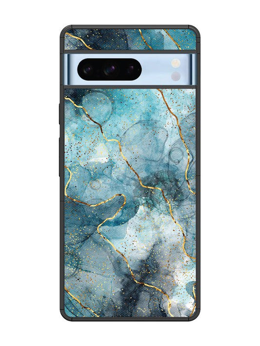 Google Pixel 8 Pro Oceanic Golden Strip Marble