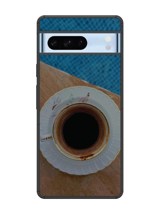 Google Pixel 8 Pro Black Tea Cup Saucer