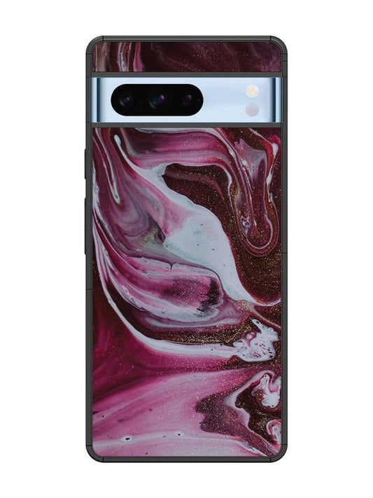 Google Pixel 8 Pro Pink And Golden Marble