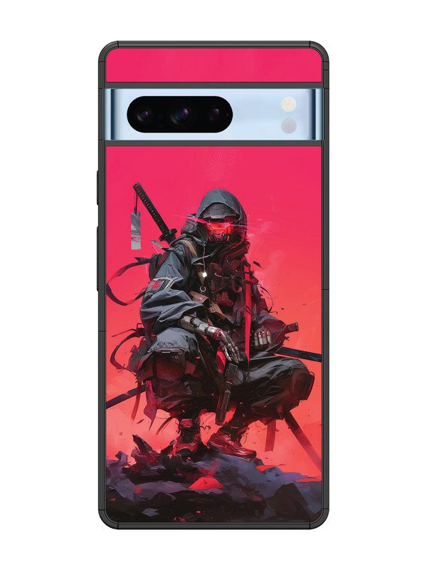 Google Pixel 8 Pro Cyberpunk Ninja Katana