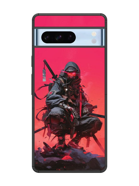 Google Pixel 8 Pro Cyberpunk Ninja Katana