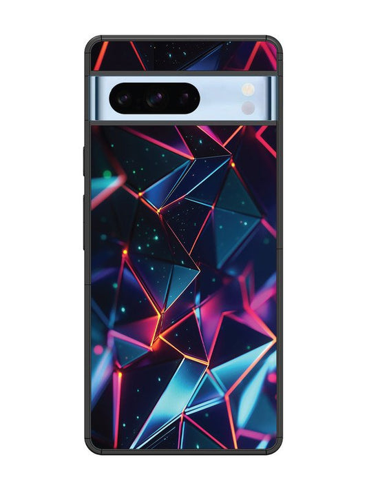 Google Pixel 8 Pro 3D Abstract Polygon