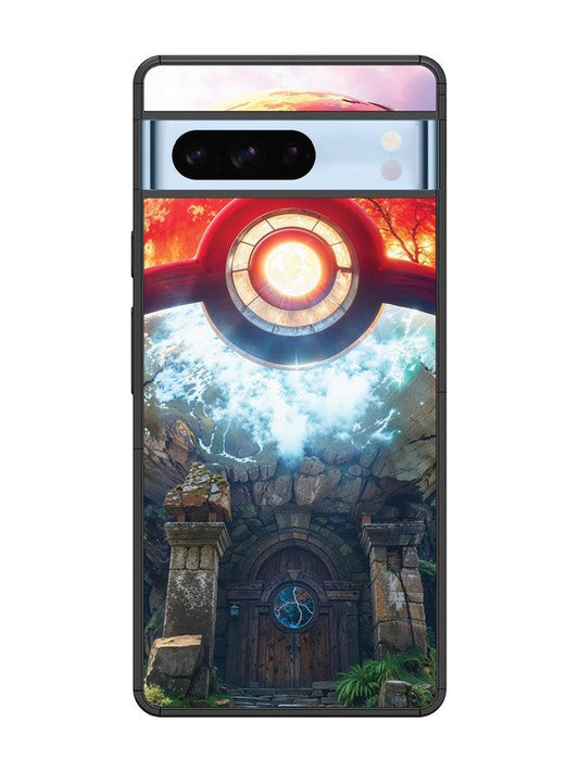 Google Pixel 8 Pro Cartoon-ball-house-anime
