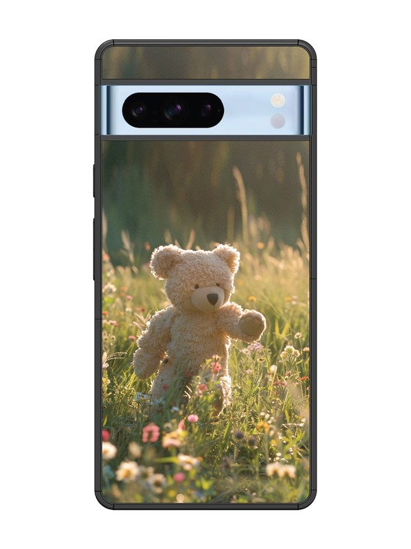 Google Pixel 8 Pro Teddy Bear Outdoors