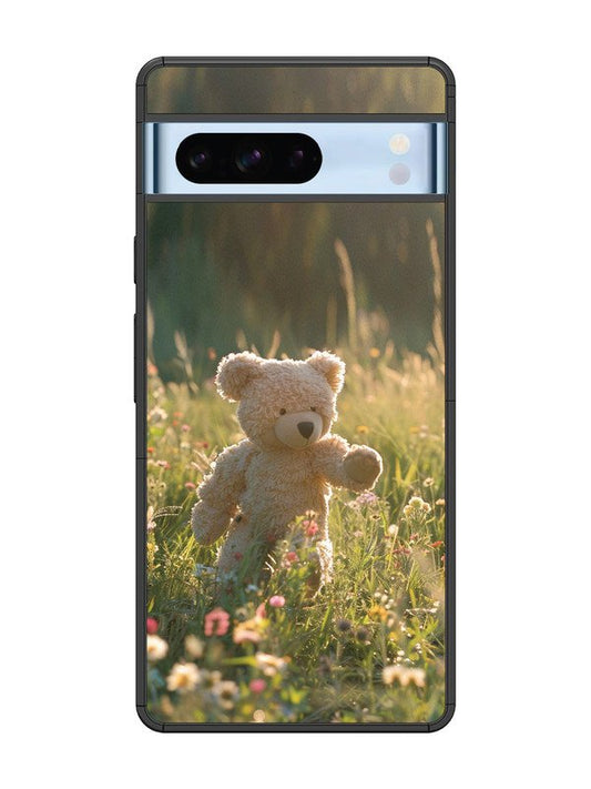 Google Pixel 8 Pro Teddy Bear Outdoors