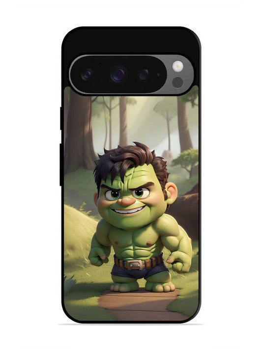 Google Pixel 9 cute baby hulk