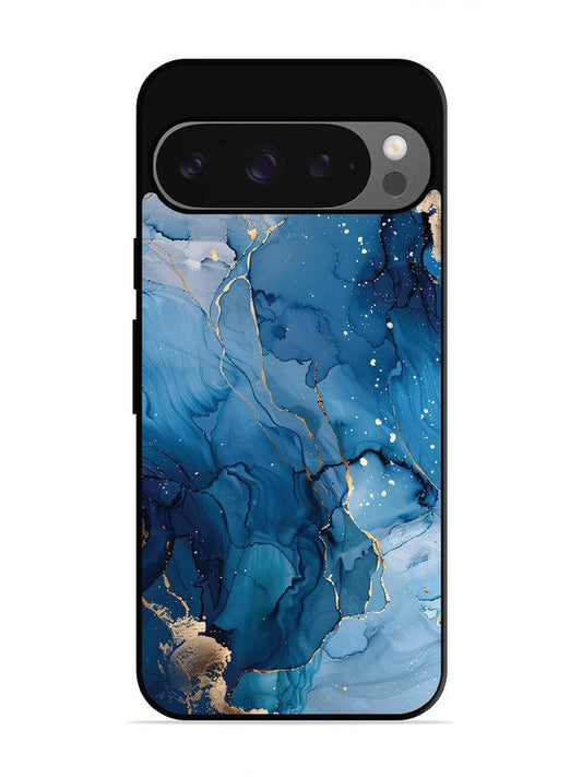 Google Pixel 9 Oceanic Pattern with Golden Sprinkles