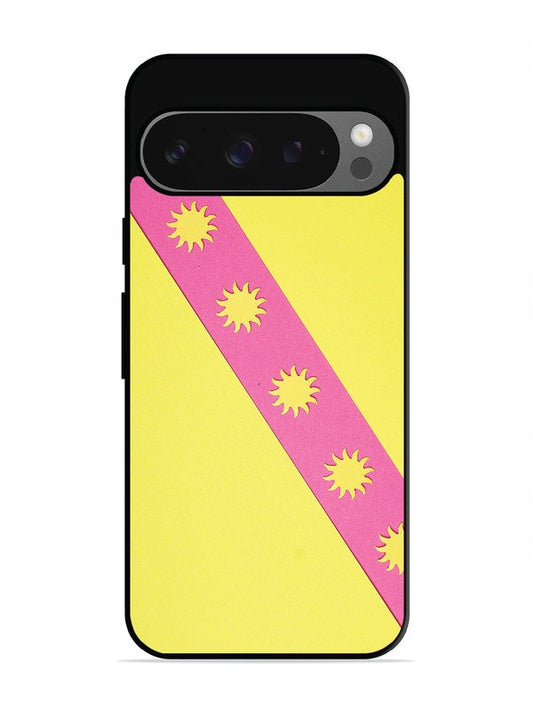 Google Pixel 9 Pick Strip on Yellow Colour
