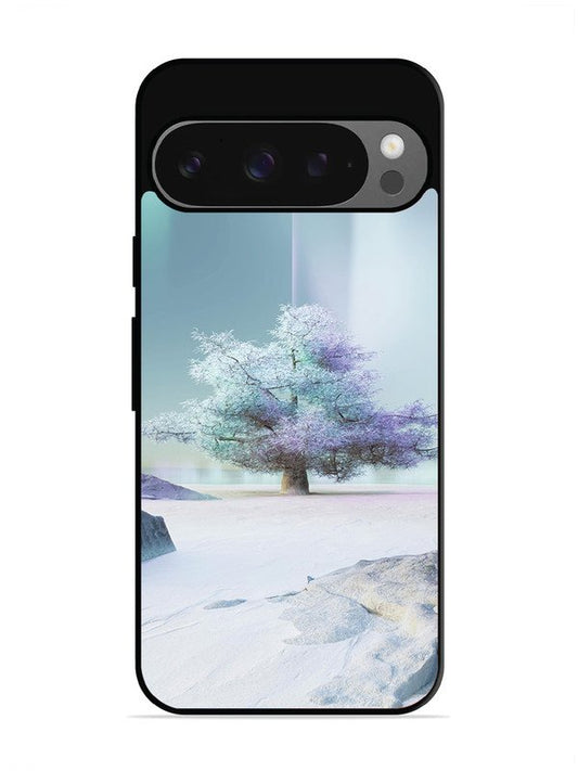 Google Pixel 9 Tree on lceland