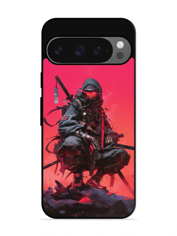 Google Pixel 9 Cyberpunk Ninja Katana