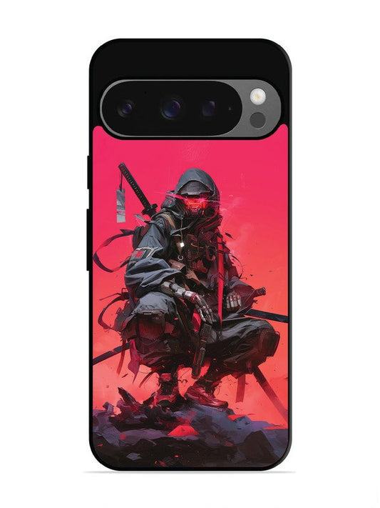 Google Pixel 9 Cyberpunk Ninja Katana
