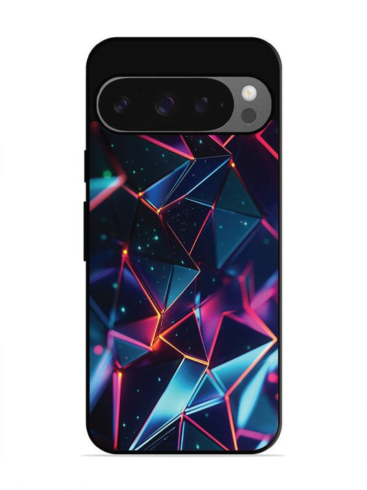 Google Pixel 9 3D Abstract Polygon