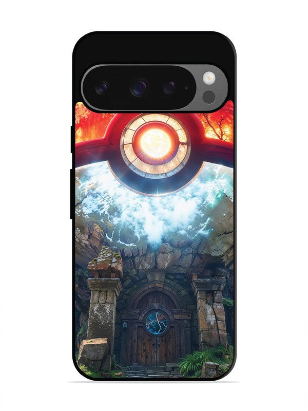 Google Pixel 9 Cartoon-ball-house-anime