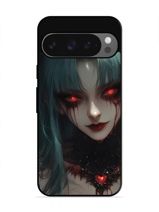 Google Pixel 9 succubus-demon-anime-girl-red-eyes
