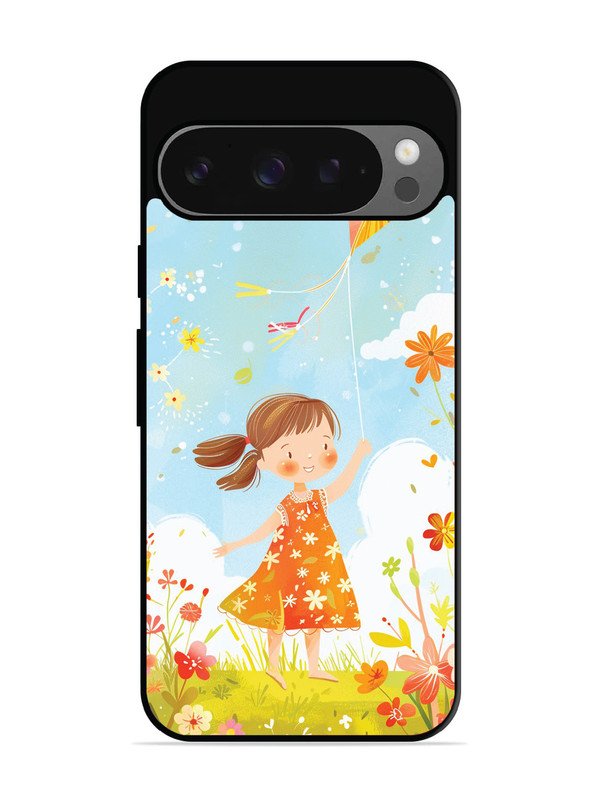 Google Pixel 9 Little Girl Kite Flying