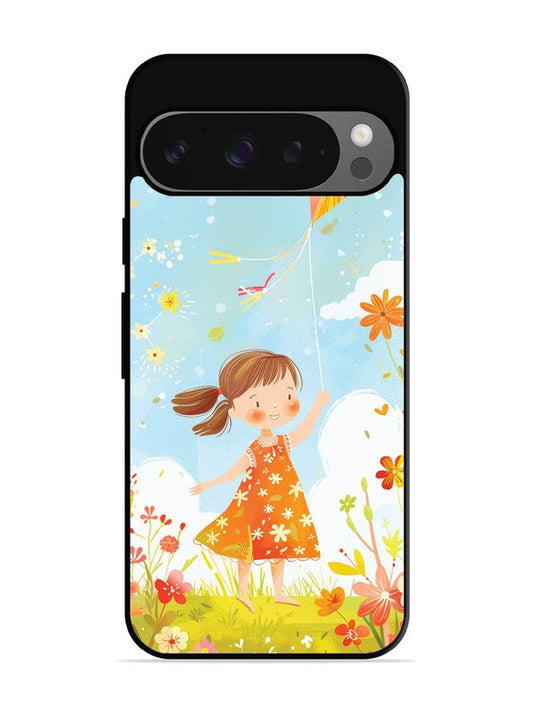 Google Pixel 9 Little Girl Kite Flying