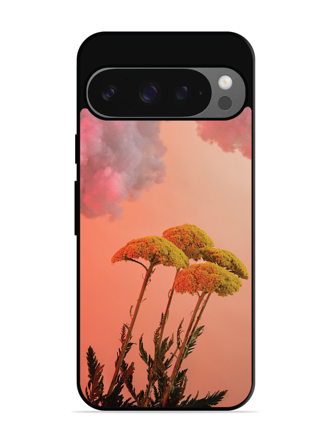 Google Pixel 9 Pro Floral Sunset Blossom Sky