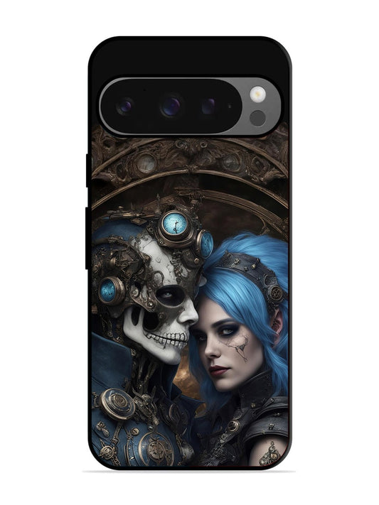 Google Pixel 9 Pro Skeleton & Devil Girl