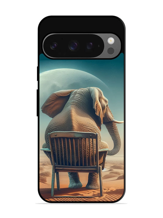 Google Pixel 9 Pro Baby Elephant om chair