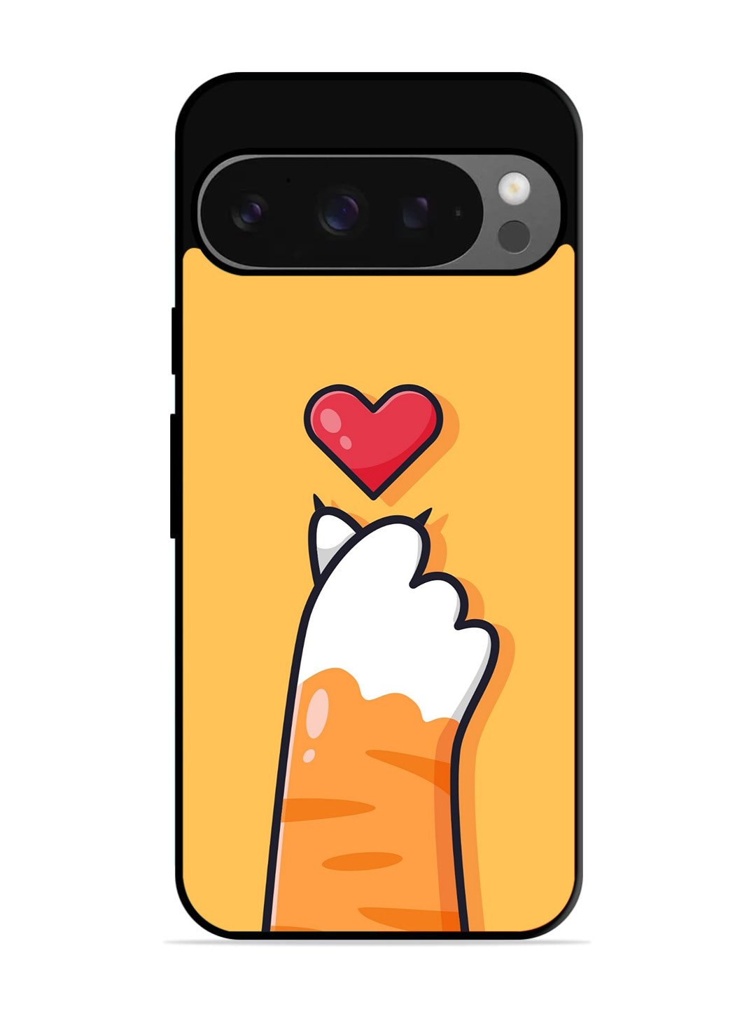 Google Pixel 9 Pro Heart Hand