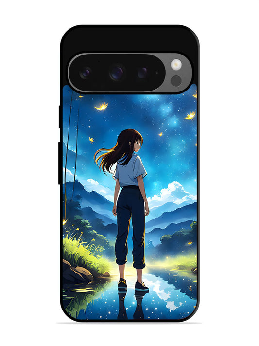 Google Pixel 9 Pro Girl In Beautiful Forest