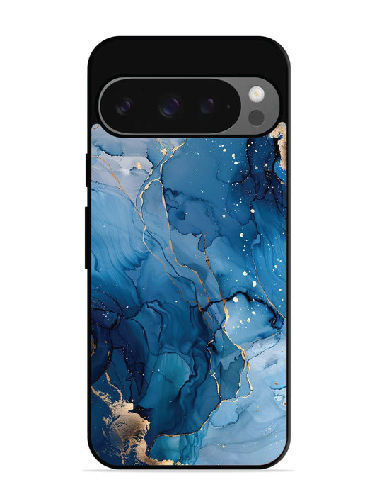 Google Pixel 9 Pro Oceanic Pattern with Golden Sprinkles