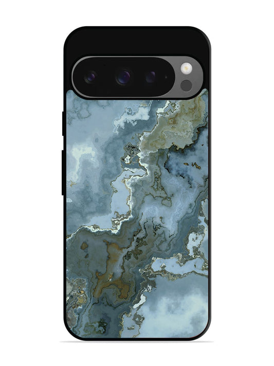 Google Pixel 9 Pro Celestial Blue Marble 2nd Pattern
