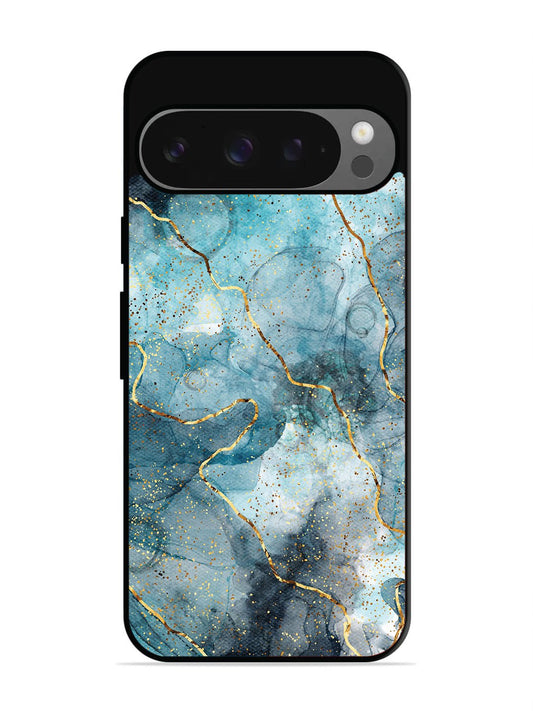 Google Pixel 9 Pro Oceanic Golden Strip Marble