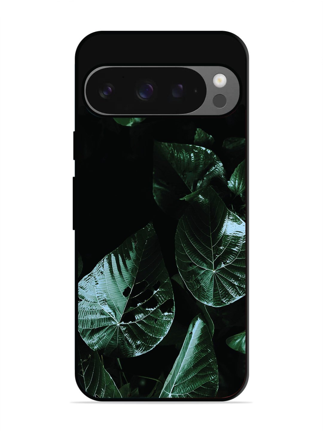 Google Pixel 9 Pro Leafs at night