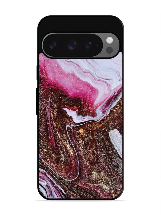 Google Pixel 9 Pro Elegant Rose & Gold Marble