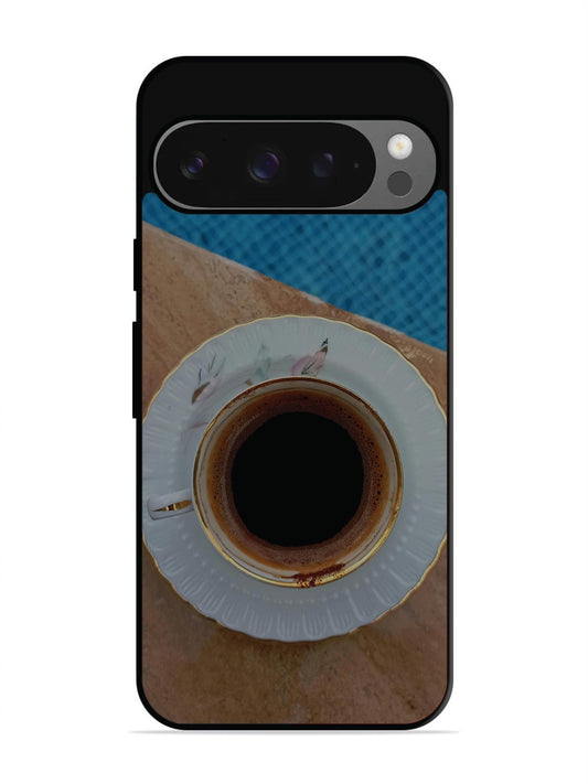 Google Pixel 9 Pro Black Tea Cup Saucer