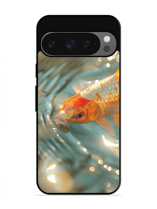 Google Pixel 9 Pro gold-fish-animal