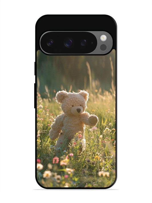 Google Pixel 9 Pro Teddy Bear Outdoors