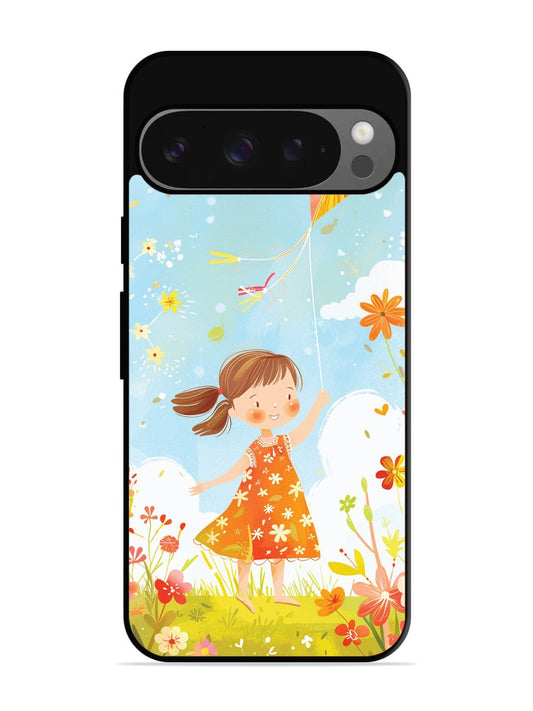 Google Pixel 9 Pro Little Girl Kite Flying