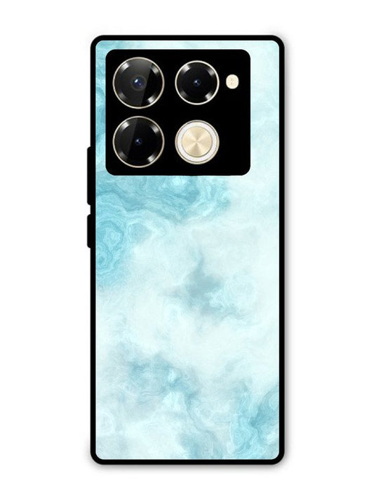 Infinix Note 40 Pro 5G Light Blue with White Ocean Marble