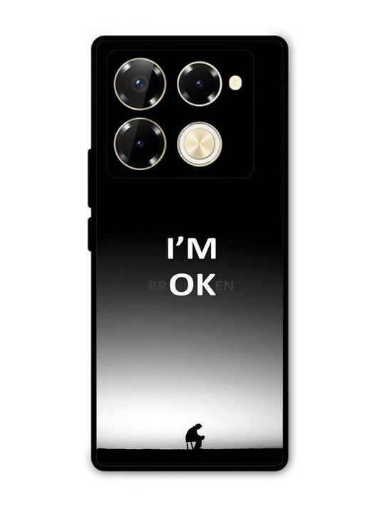 Infinix Note 40 Pro 5G I'm Broken A man on Chair Alone