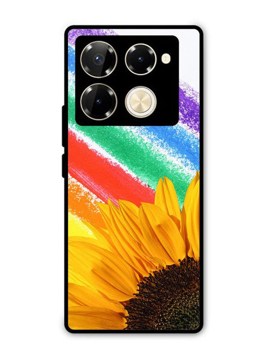 Infinix Note 40 Pro 5G Sunflower on Colourful Lines