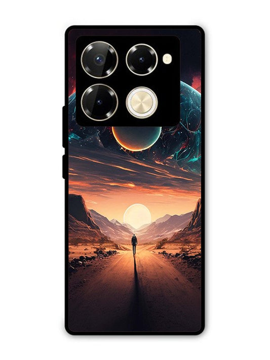 Infinix Note 40 Pro 5G Sunset with space scene