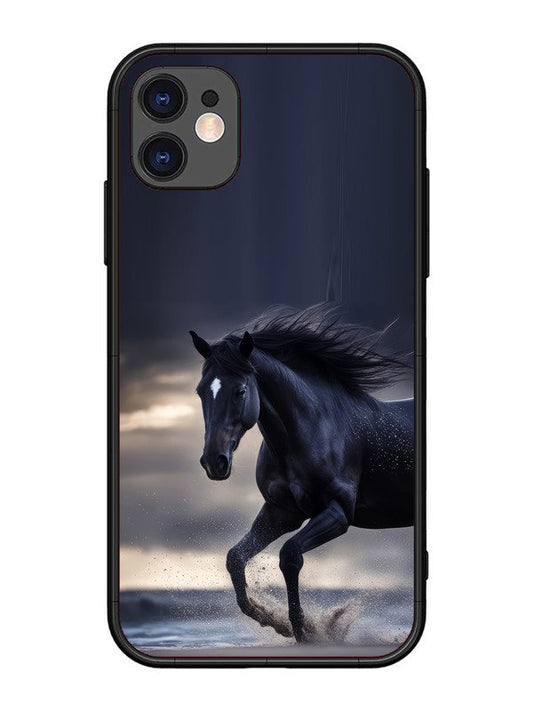 iPhone 11 black-horse-animal