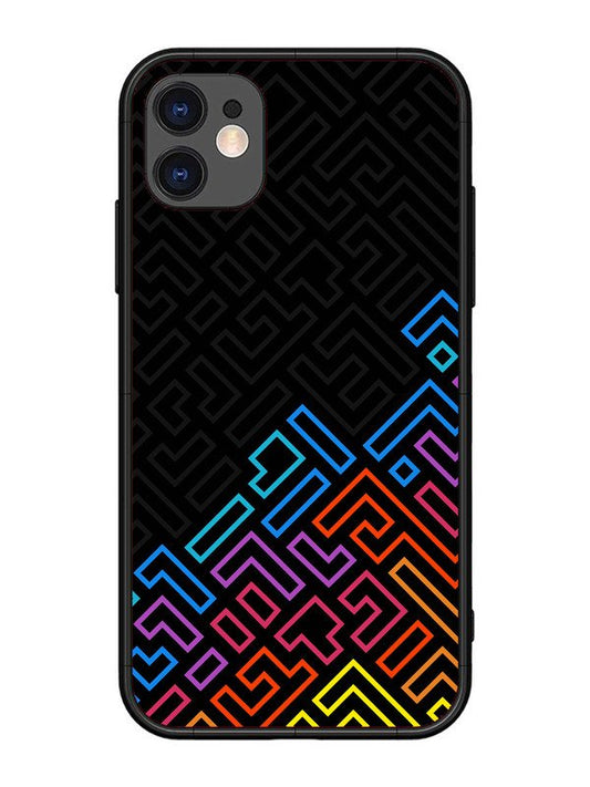 iPhone 11 colorful-abstract