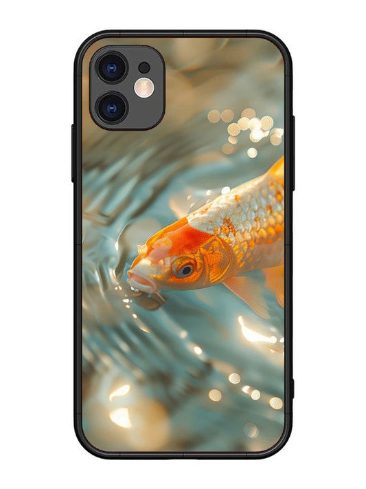iPhone 11 gold-fish-animal