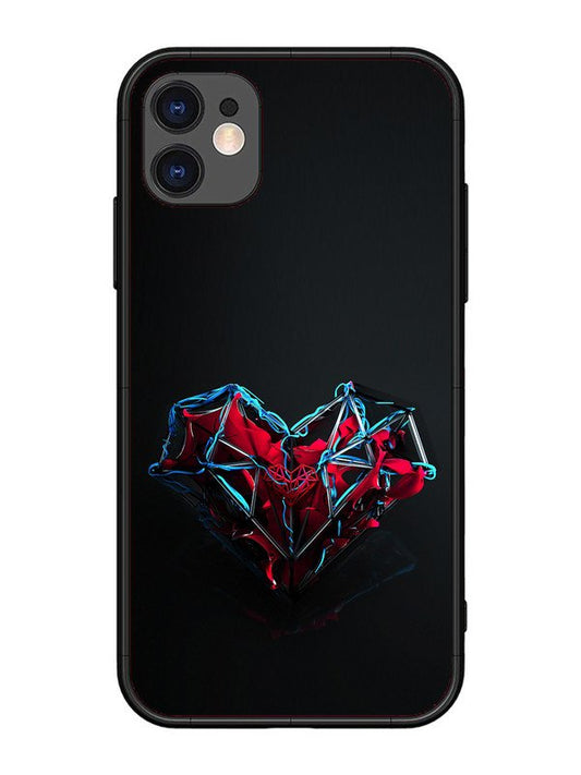 iPhone 11 heart-abstract