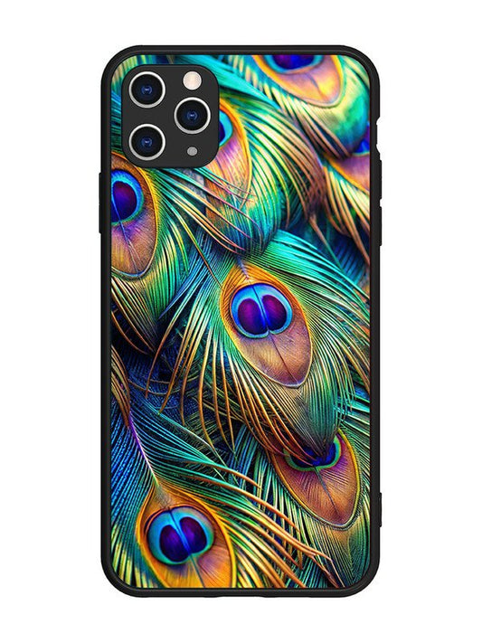 iPhone 11 Pro Max peacock feather