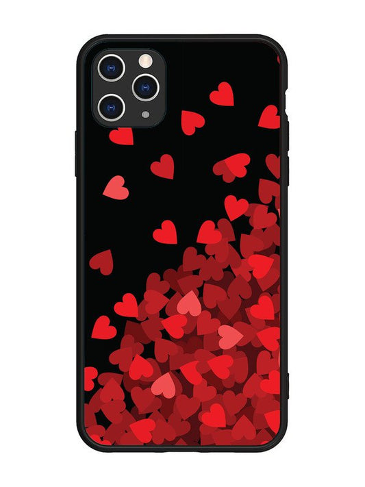 iPhone 11 Pro Max Red Hearts