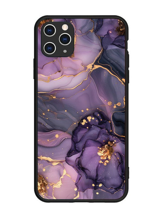 iPhone 11 Pro Max Royal Orchid Theme Marble