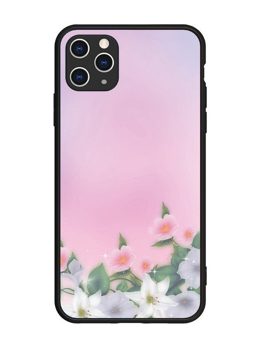 iPhone 11 Pro Max Pink Floral Elegance