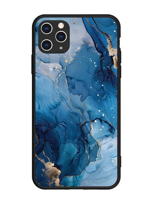 iPhone 11 Pro Max Oceanic Pattern with Golden Sprinkles